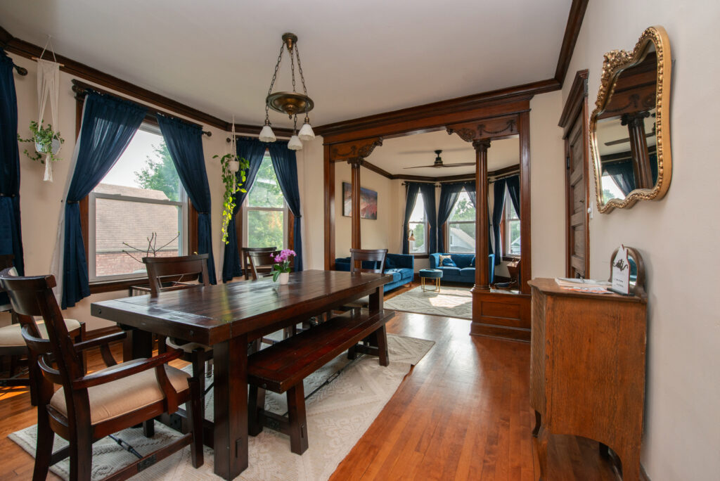 Chicago Apartment Dining Room