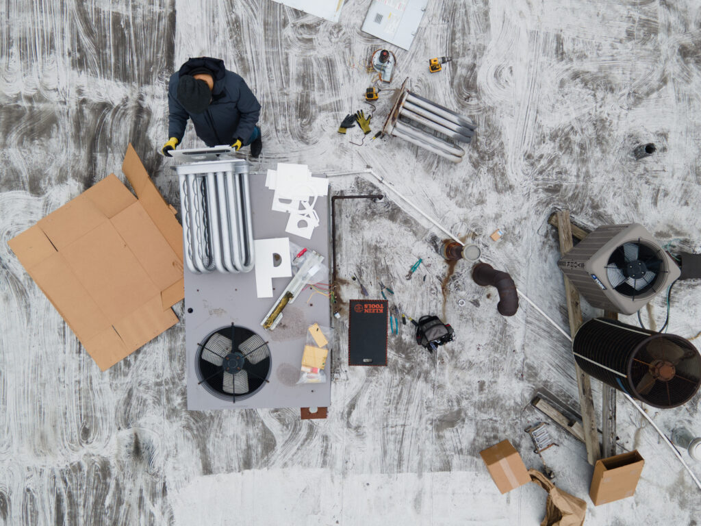 Construction Rooftop Xol Photography